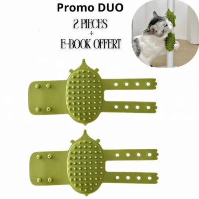 Brosse de Massage d’Angle pour Chat – SelfBrush™ - Royaume du chat