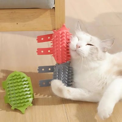 Brosse de Massage d’Angle pour Chat – SelfBrush™ - Royaume du chat