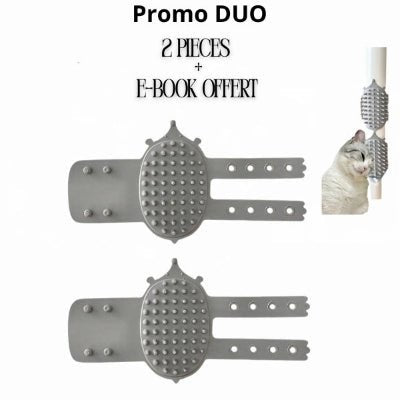 Brosse de Massage d’Angle pour Chat – SelfBrush™ - Royaume du chat