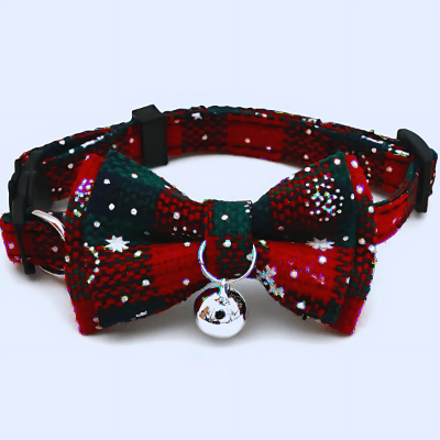 Collier pour chat avec nœud papillon - Royaume du chat