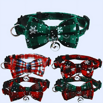 Collier pour chat avec nœud papillon - Royaume du chat