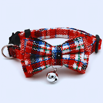 Collier pour chat avec nœud papillon - Royaume du chat