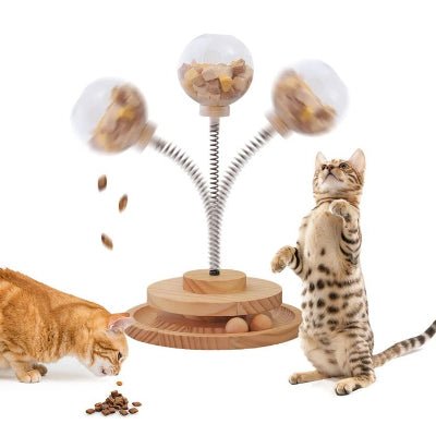 Jouet distributeur de friandises pour chat - SnackyCat™ - Royaume du chat