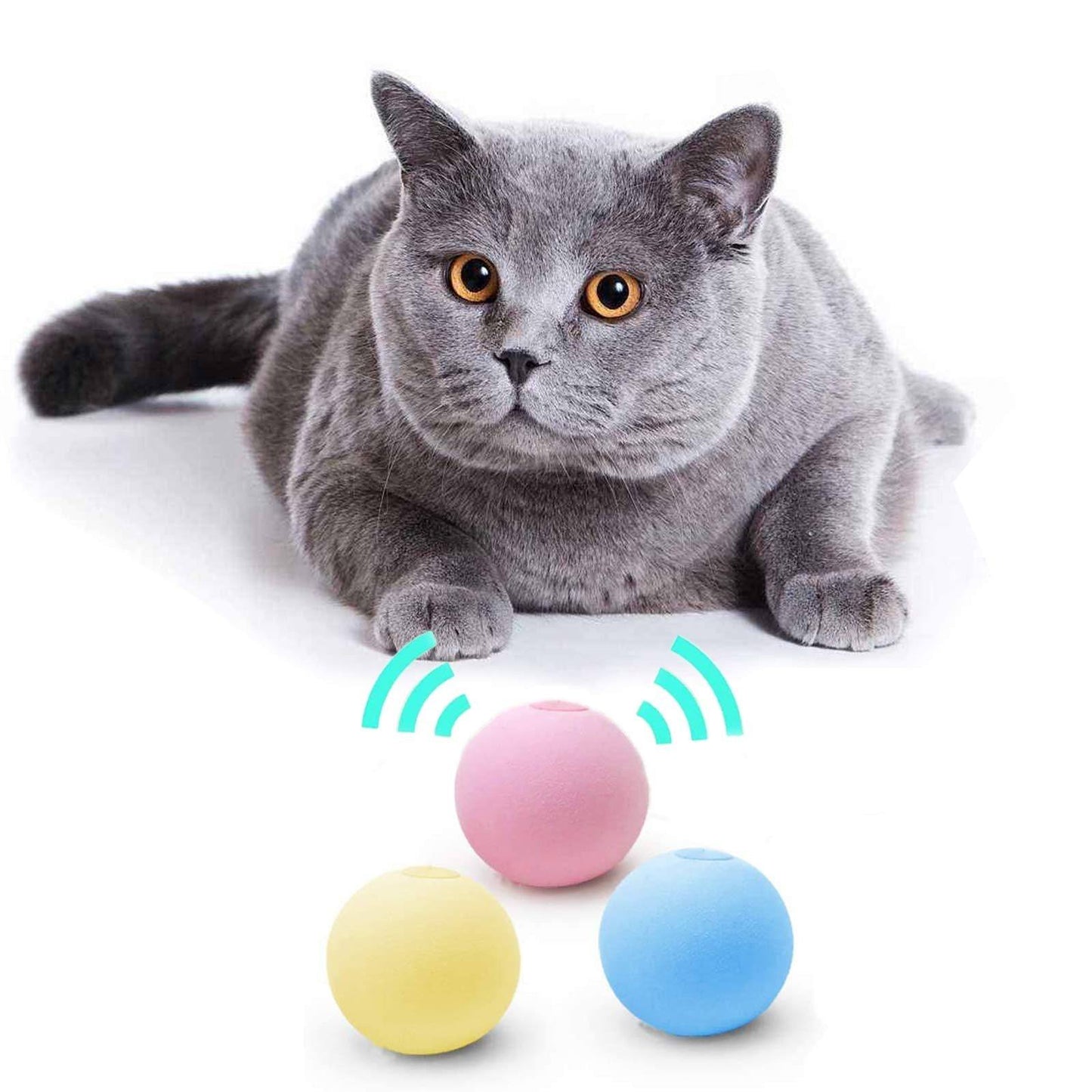 SmartBall™ - Balle intelligente d'apprentissage pour chat - Royaume du chat