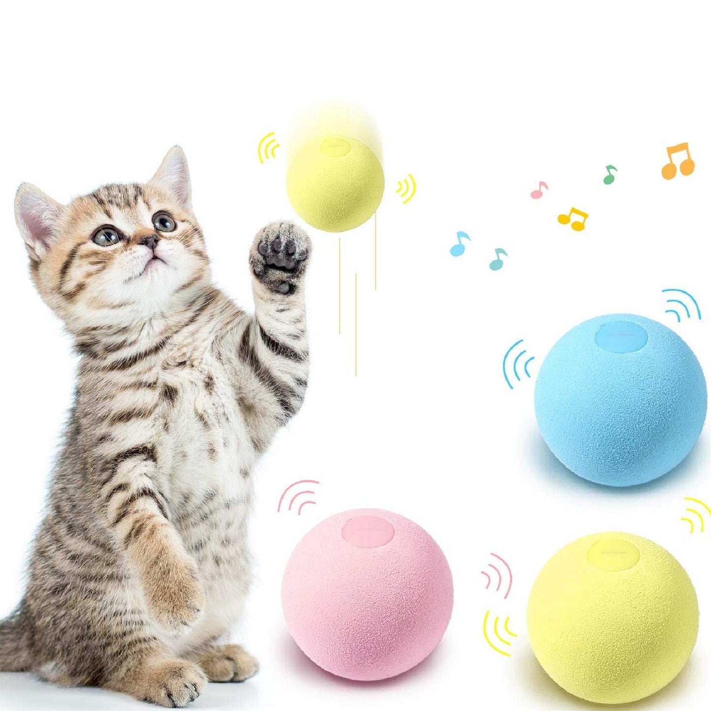 SmartBall™ - Balle intelligente d'apprentissage pour chat - Royaume du chat